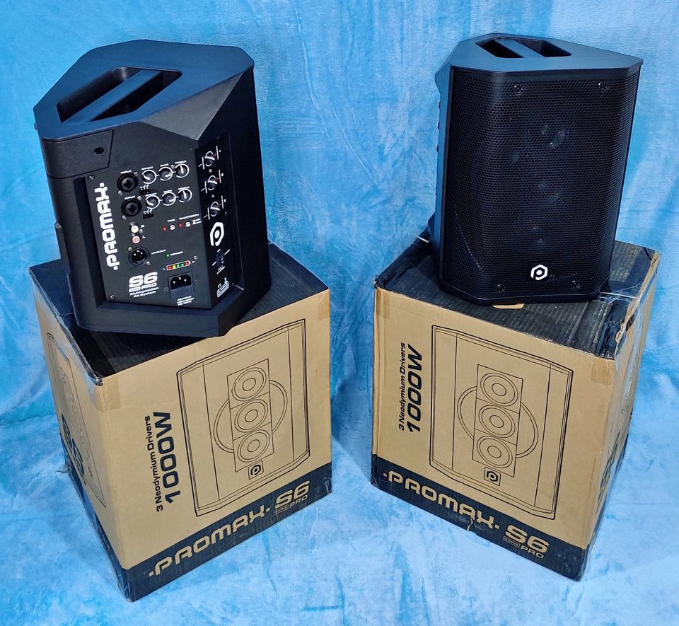 BOCINA AMPLIFICADA 1000W (puede usarse en estudio de grabacion)